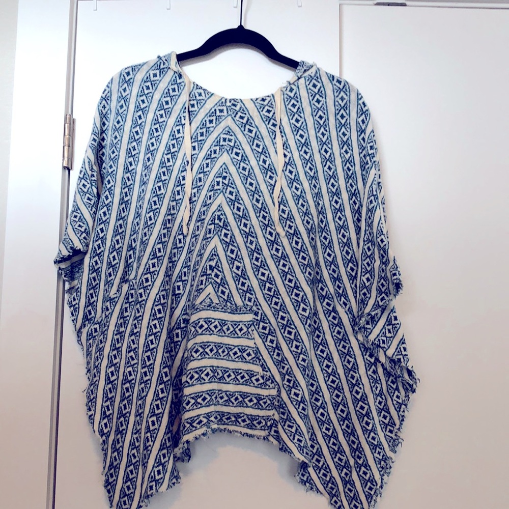 Sweater Knit Poncho